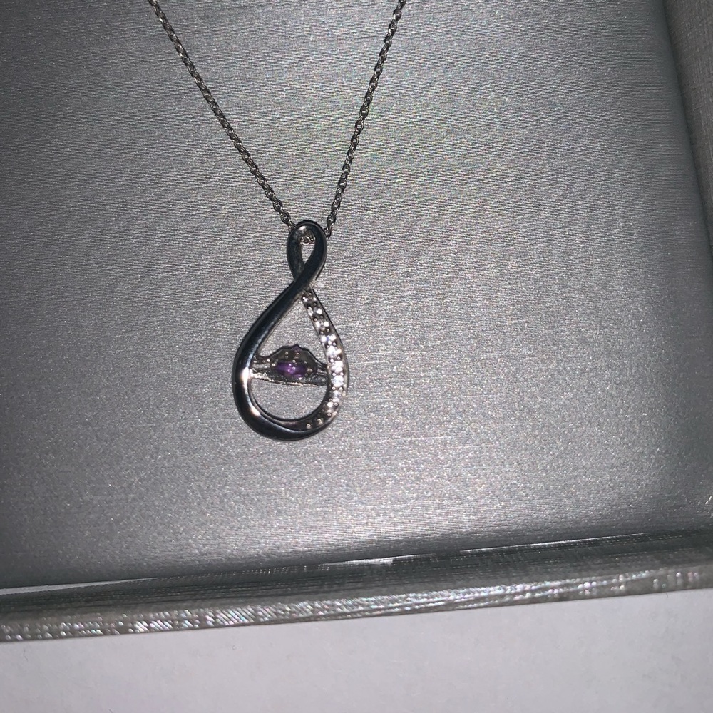 Unstoppable Love Amethyst Necklace